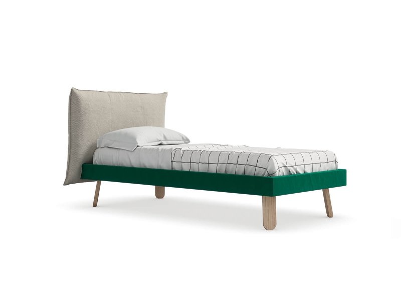 Pillow single bed