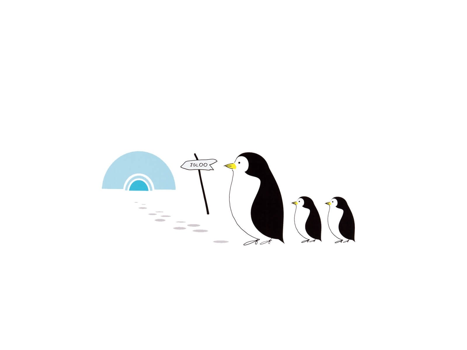 Penguin stickers